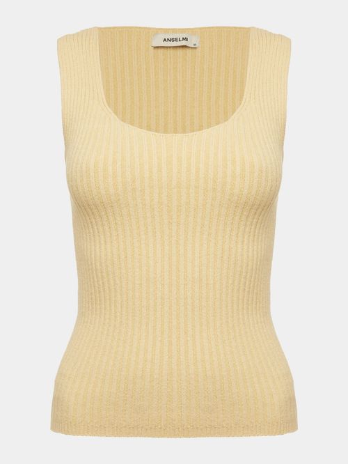 Panacota U-neck Ribbed Tank Top