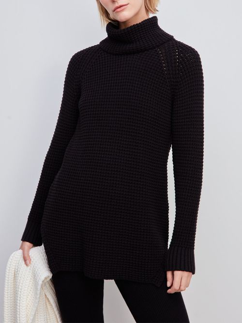 Maxi Pull Pérola Preto