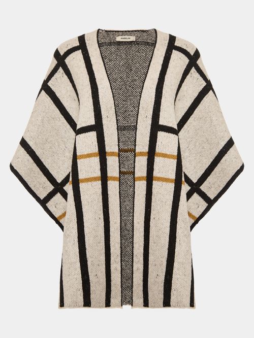Wide Cape Beige Stripes
