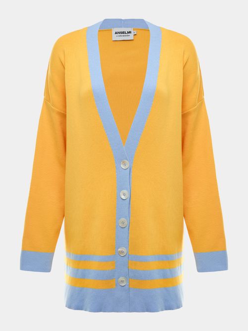 Cardigan Neo Navy Anselmi + Ucha Meirelles Amarelo