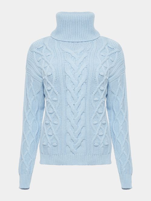 Suéter Gola Avulsa Azul celeste