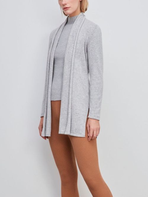 Cozy 100% Italian Cashmere Gray Jacket