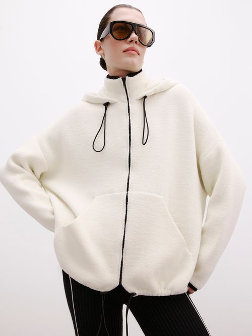 Montblanc Off White Parka Jacket