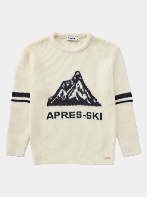 SKI Off White Children's Blouse