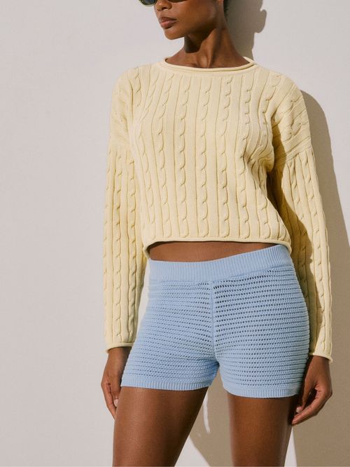 Blusa Leve Tranças Panacota