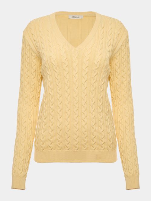 Panacota V-Neck Braided Blouse