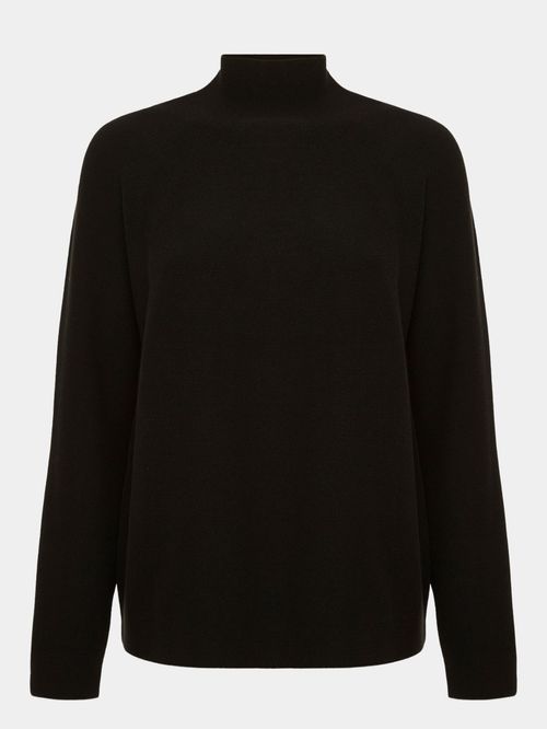 Suéter Básico Gola Chaminé Preto