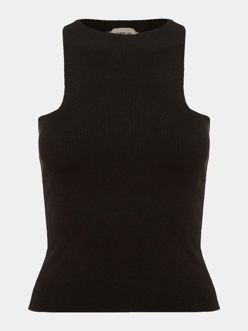 Regata Lisa com Recorte Preto