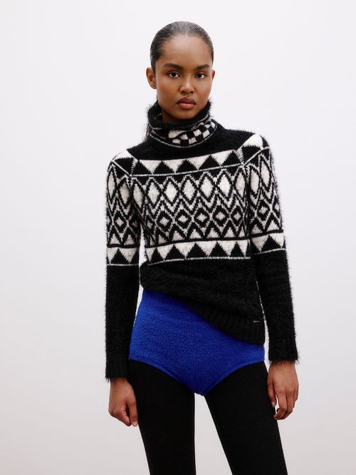 Pullover Polar Preto