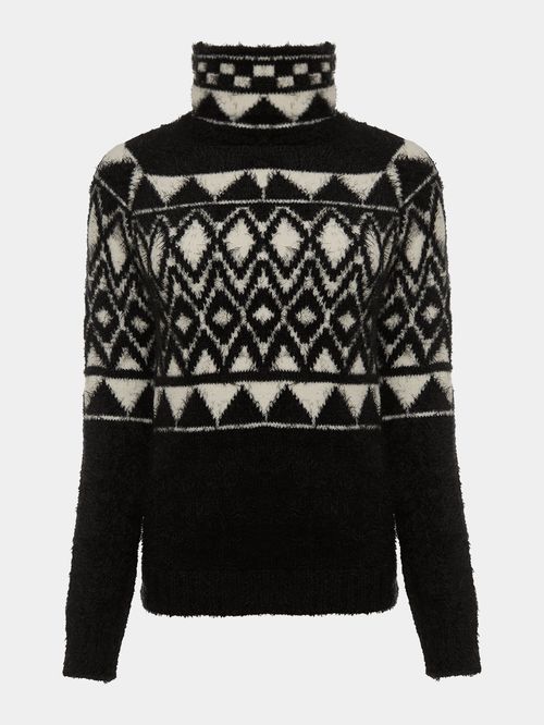 Pullover Polar Preto