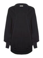 Casaco Amplo Preto - Anselmi Feminino