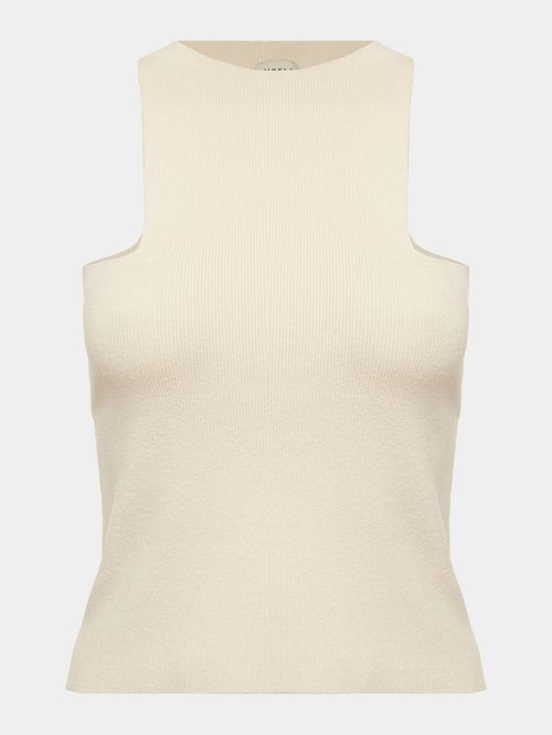 Regata Lisa com Recorte Cru