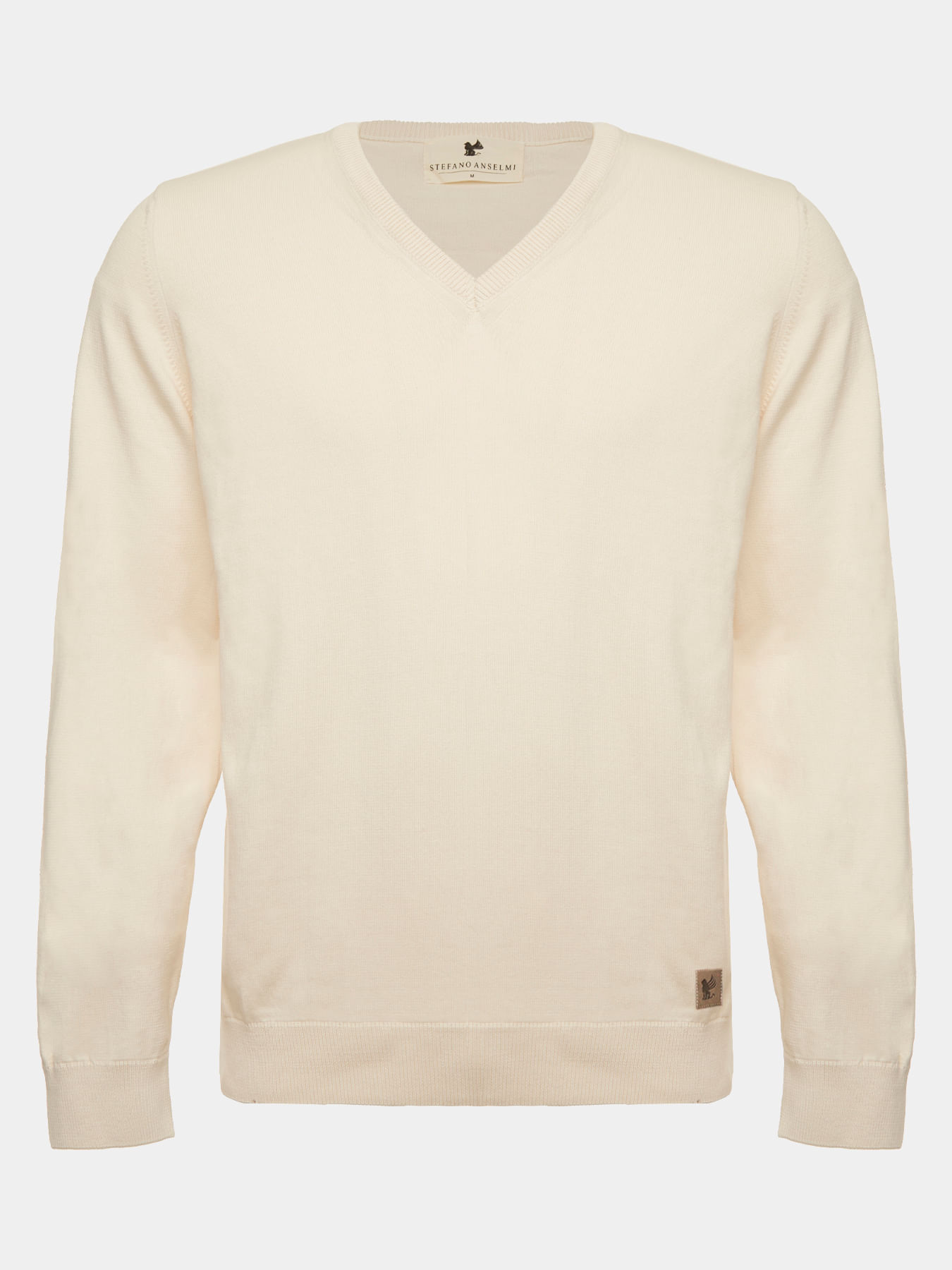 argue＊COTTON IDEAL PULLOVER / BEIGEサイズ① Anselmi | Loja Online Oficial