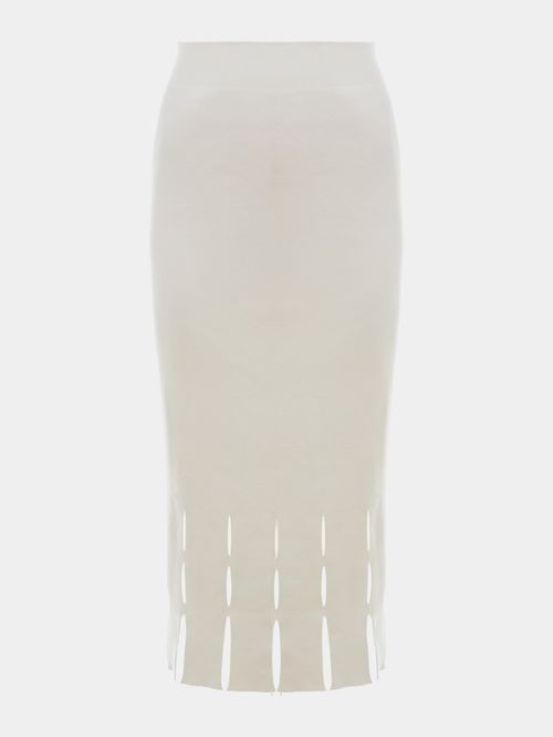 Women's Off-White Skirt