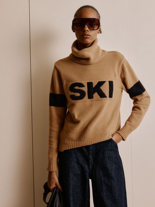 Camel Chalet Sweater