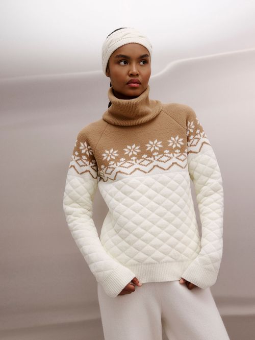 Suéter Matelassado Off White