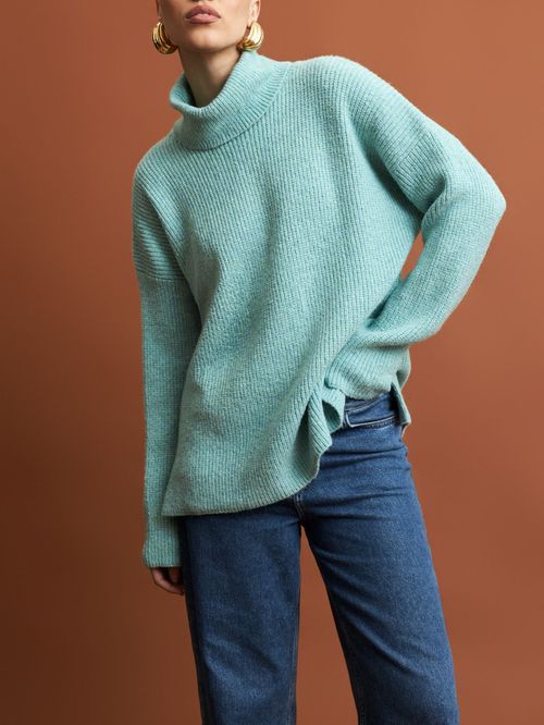 Maxipull Feminino Verde Água