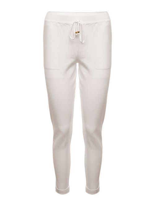 Off-White Italian Hem Knit Trousers