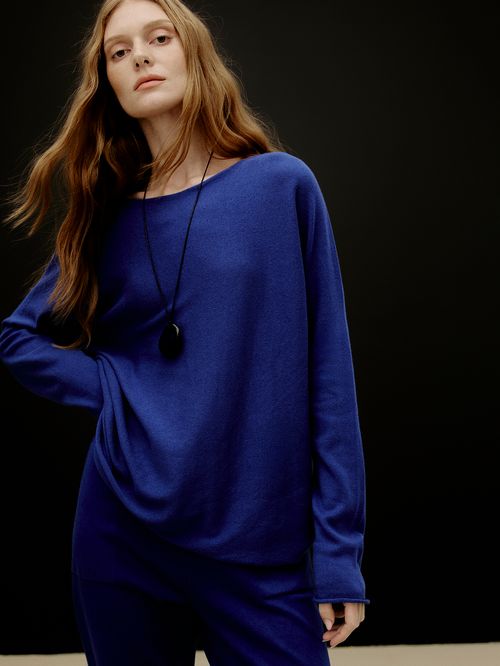 Consuelo Abyssal Blue 3D Blouse