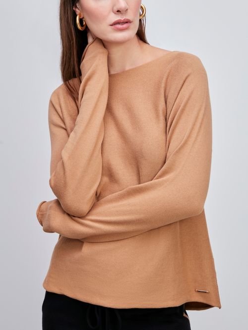 Consuelo Camel 3D Blouse