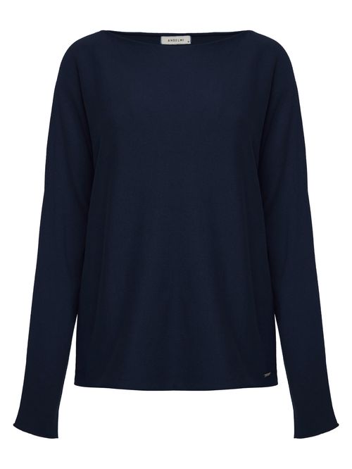 3D Consuelo Blouse Midnight Blue