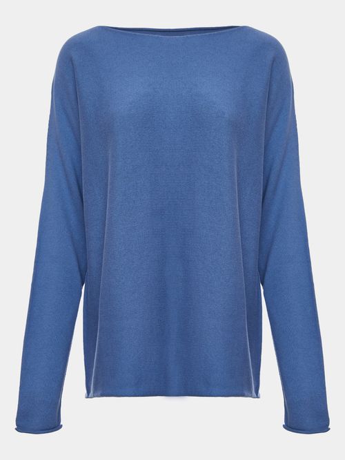 Consuelo Blue 3D Blouse