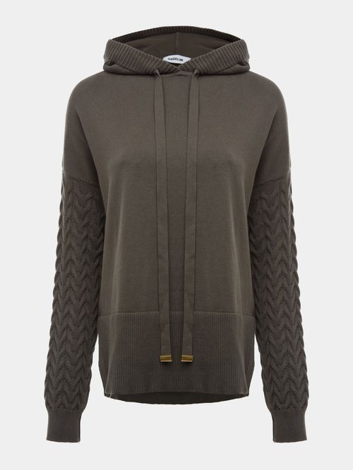 Military Hooded Sports Pullover