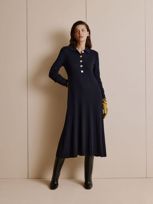 Women's Midnight Blue Dress