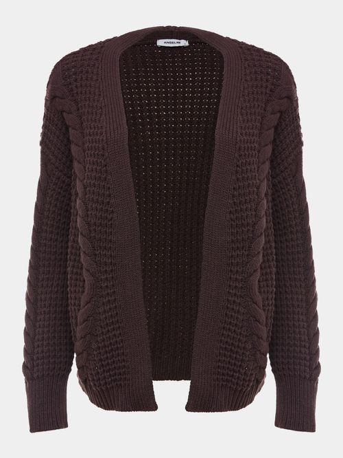 Casaco Tramas Artesanais Marrom