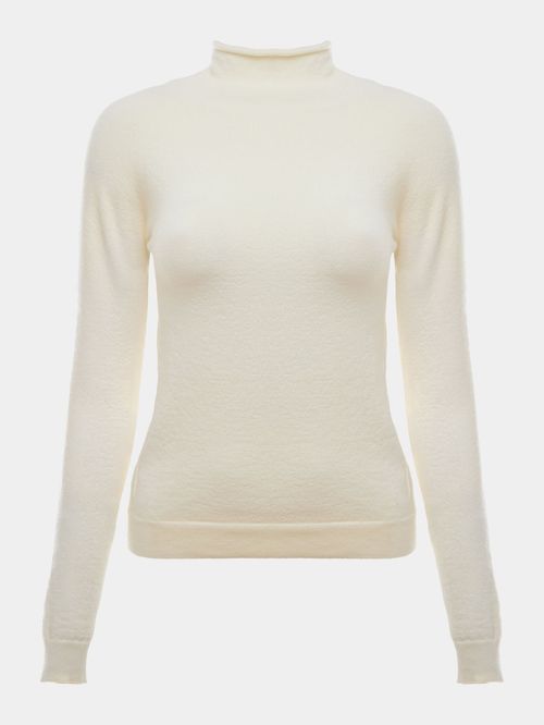 Blusa Feminina em Lã Merino Off White