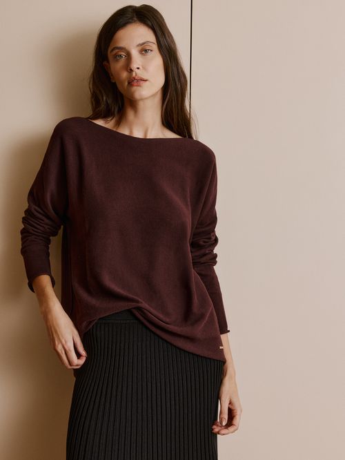 Consuelo Chocolate 3D Blouse