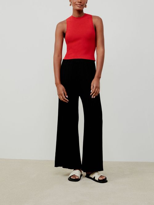 Calça Canelada Leve Preto