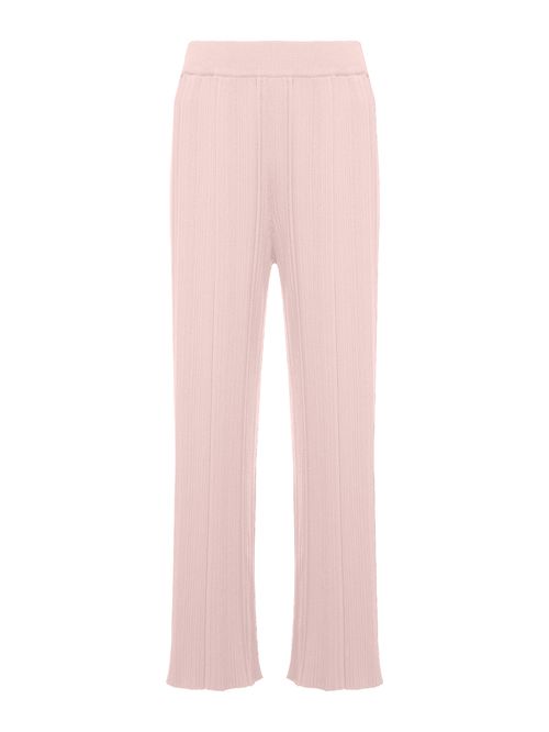 Calça Canelada Leve Rosa