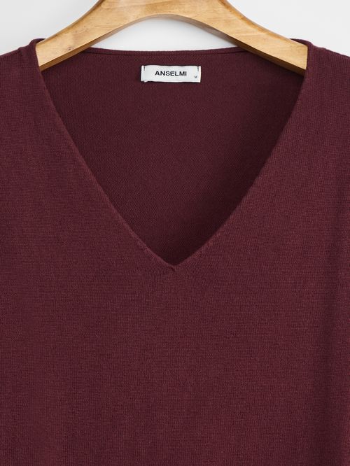 100% Organic Cotton V-Neck Blouse Figo