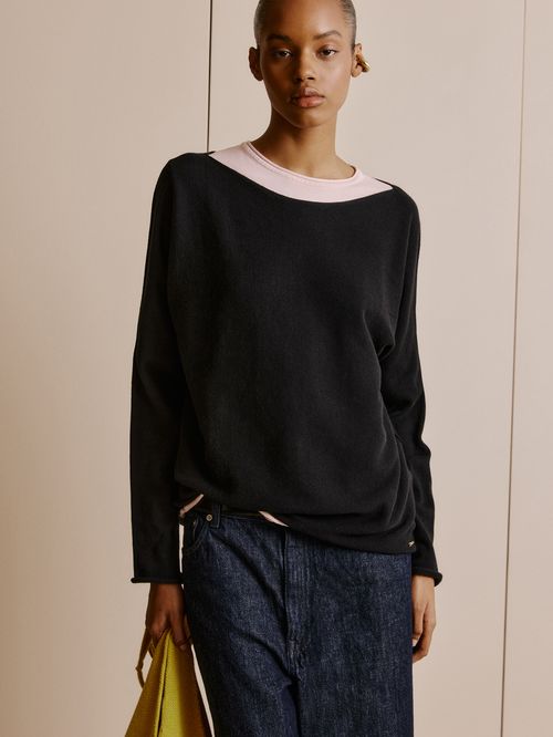 3D Consuelo Blouse Black