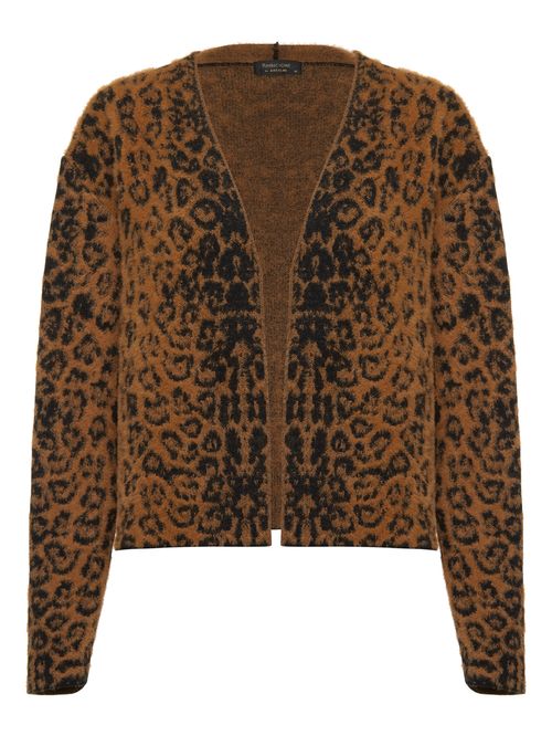 Casaco Tigrado Marrom