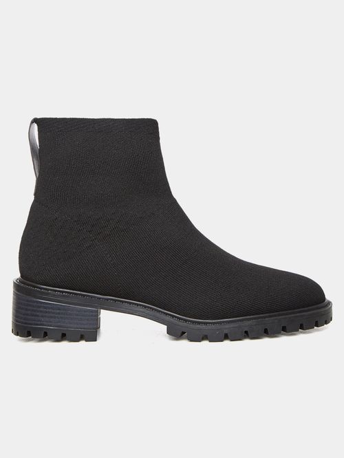 Black Short Top Boot