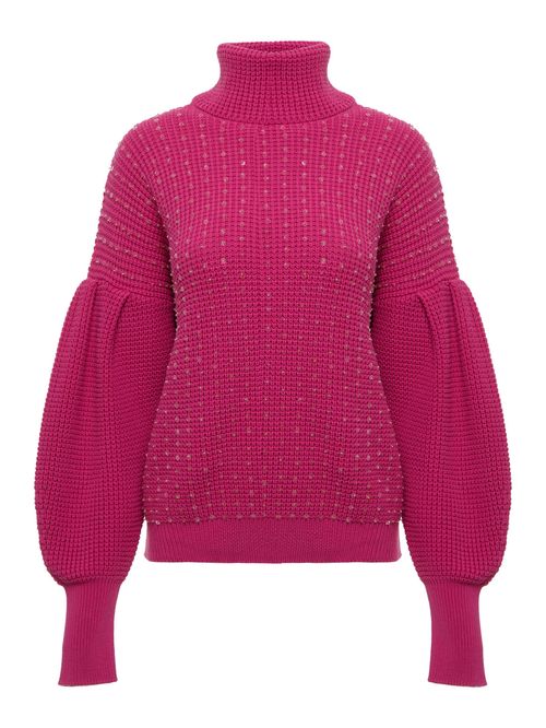 Suéter Pontos Pink