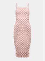 Vestido Midi Escamas Blush - Anselmi Feminino
