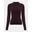 Blusa Canelada Gola Chaminé Cherry - Anselmi Feminino