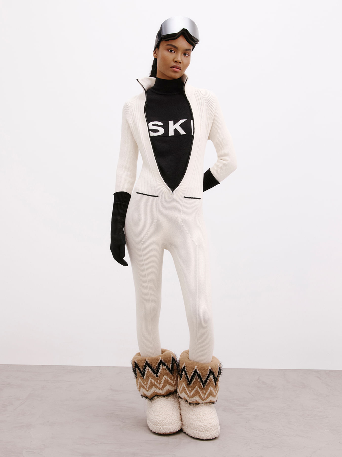 andequal アンドコール　bicolor 2way knit andequal アンドコール bicolor 2way knit - メルカリ