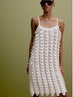Vestido Alga Off White - Anselmi Feminino