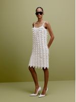 Vestido Alga Off White - Anselmi Feminino