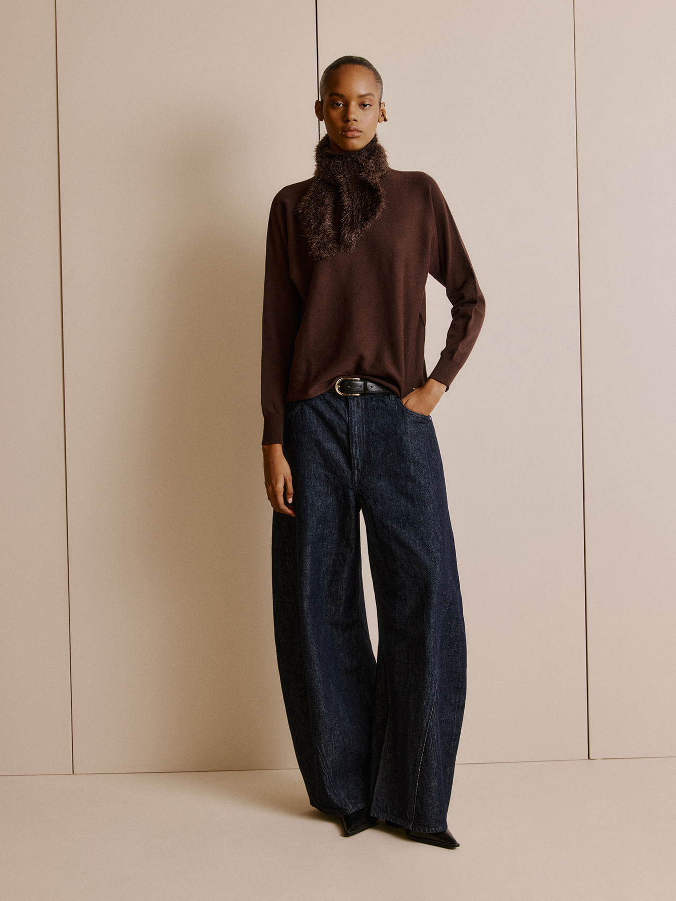 トップス Apolina Bettina Blouse - Chocolate 3-5Y Anselmi