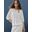 Blusa Ampla 3D Off White - Anselmi Feminino