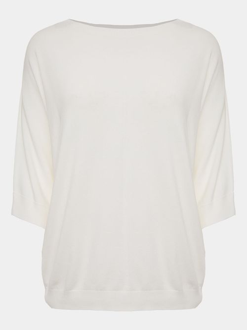 Blusa Ampla 3D Off White