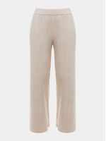 Calça de Tricô TENCEL™ Modal com Bolsos Cru