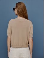 T-Shirt Modal Castor - Anselmi Feminino