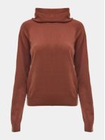 Blusa Básica com Gola Alta Camurça - Anselmi Feminino