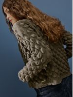 Casaqueto Escamas Militar - Anselmi Feminino